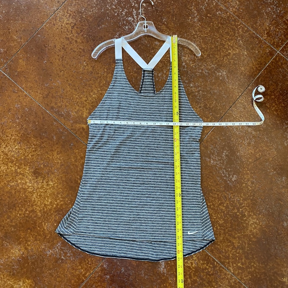 Nike Beach Cover Up S Grey/White Stripes - Picture 5 of 9